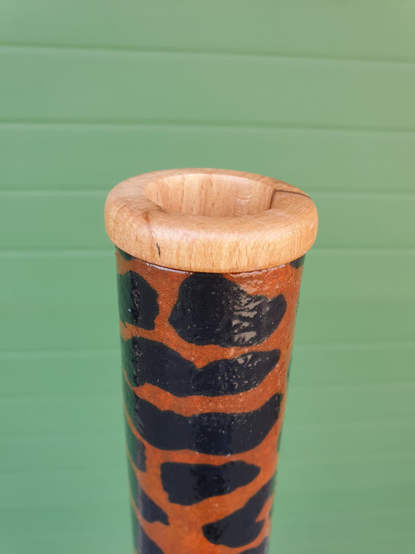 Leder-Didgeridoo "Leopard"
